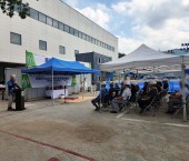 지에스건설외3사 성서자원회수시설 개체사업현장 상량식및 안전기원제